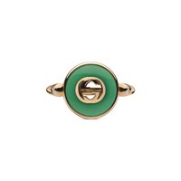 Ringe Gucci Dame Interlocking in Gold YBC786547002014 - YBC786547002014